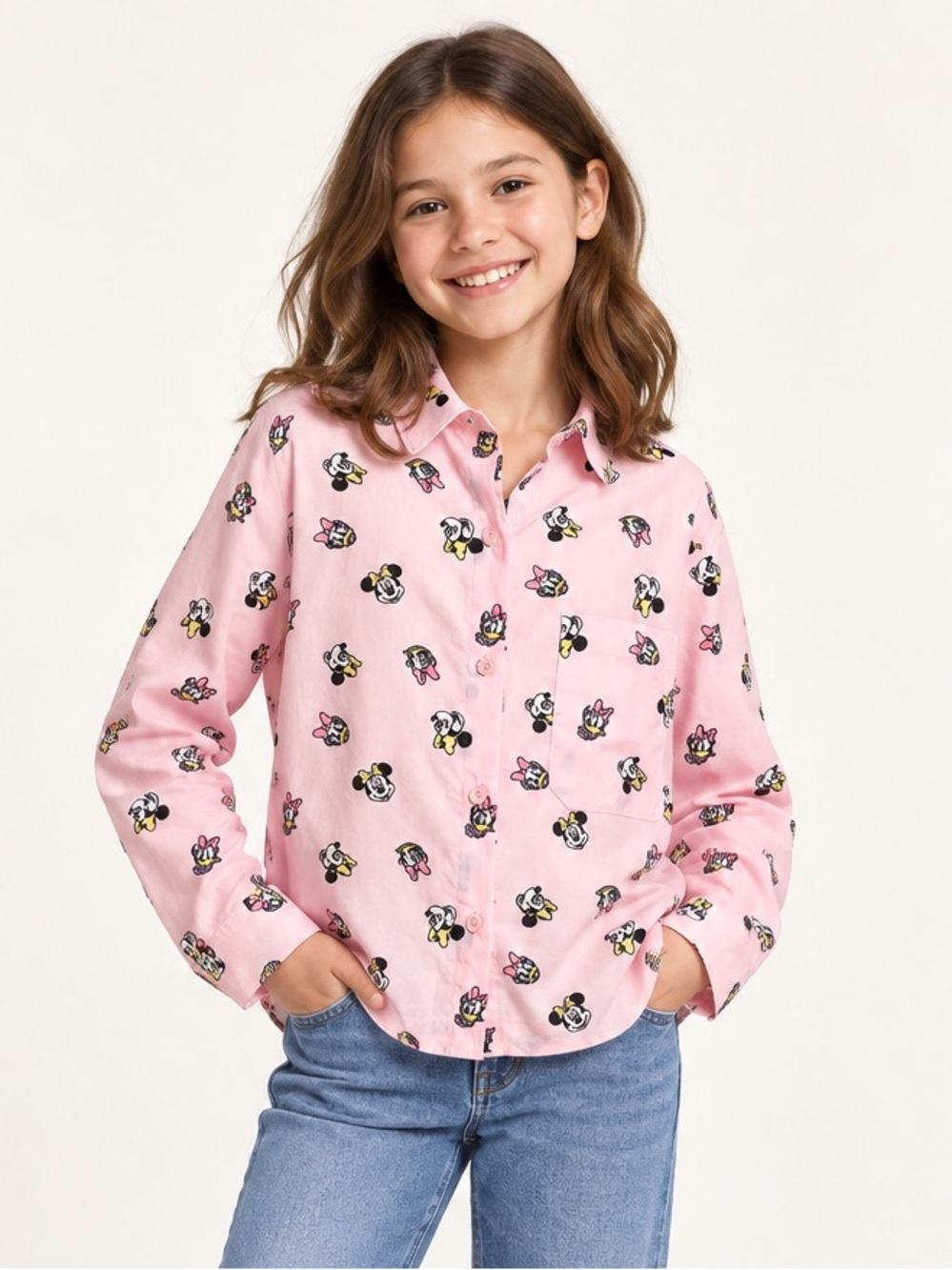 ZARA DAISY MINNIE DISNEY HARRY LAMBERT Pink SHIRT